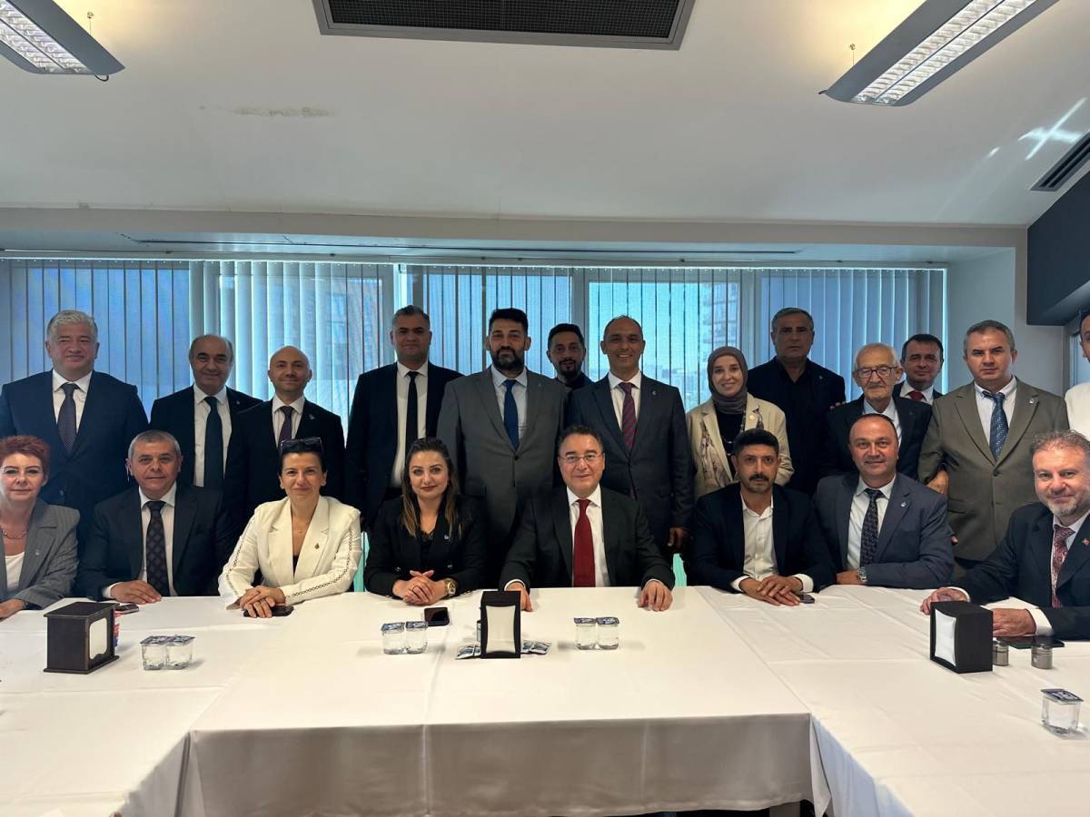 DEVA Partisi Antalya İl Başkanı Arlıer Ankara'da