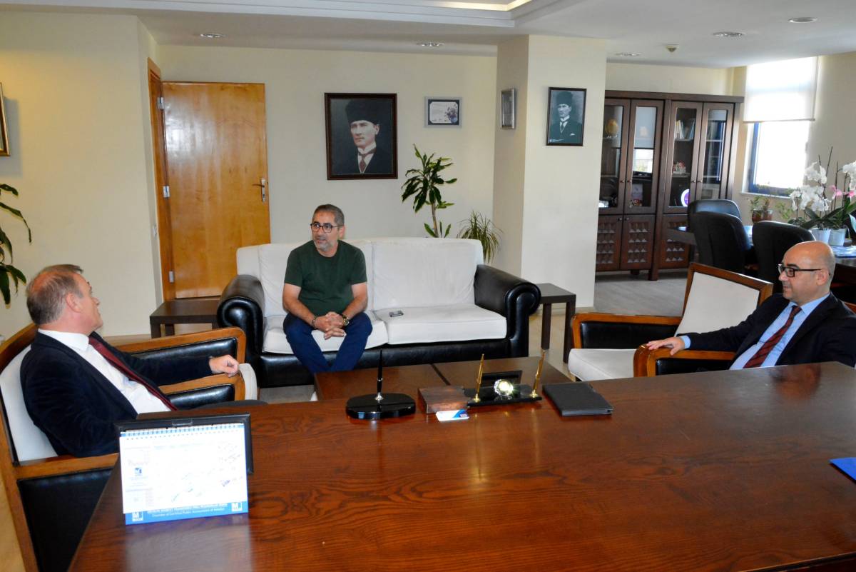 Antalya Defterdarlığı grup müdürlerinden ASMO'ya ziyaret