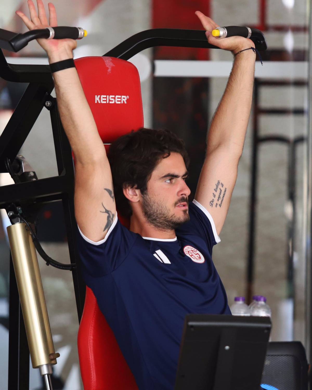 Antalyaspor’da günün ikinci mesaisi salonda