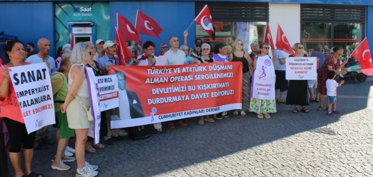 CKD Kepez Özgürlük Şubesi'nden Stuttgart'taki Atatürk Operasına tepki
