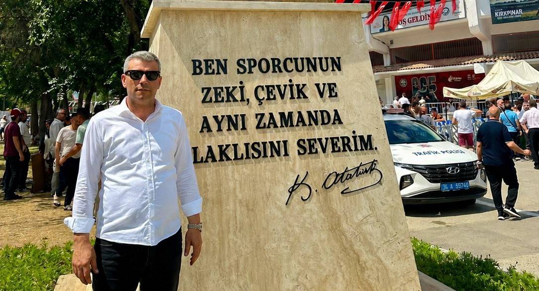 Başkan Tuncer’den Erkan Taş'a yerinde tebrik